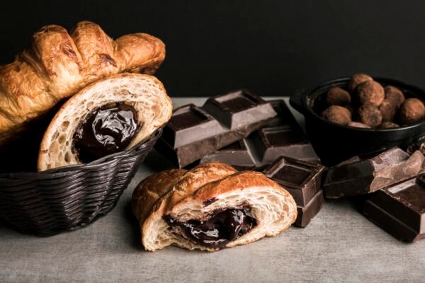 Napolitana de chocolate